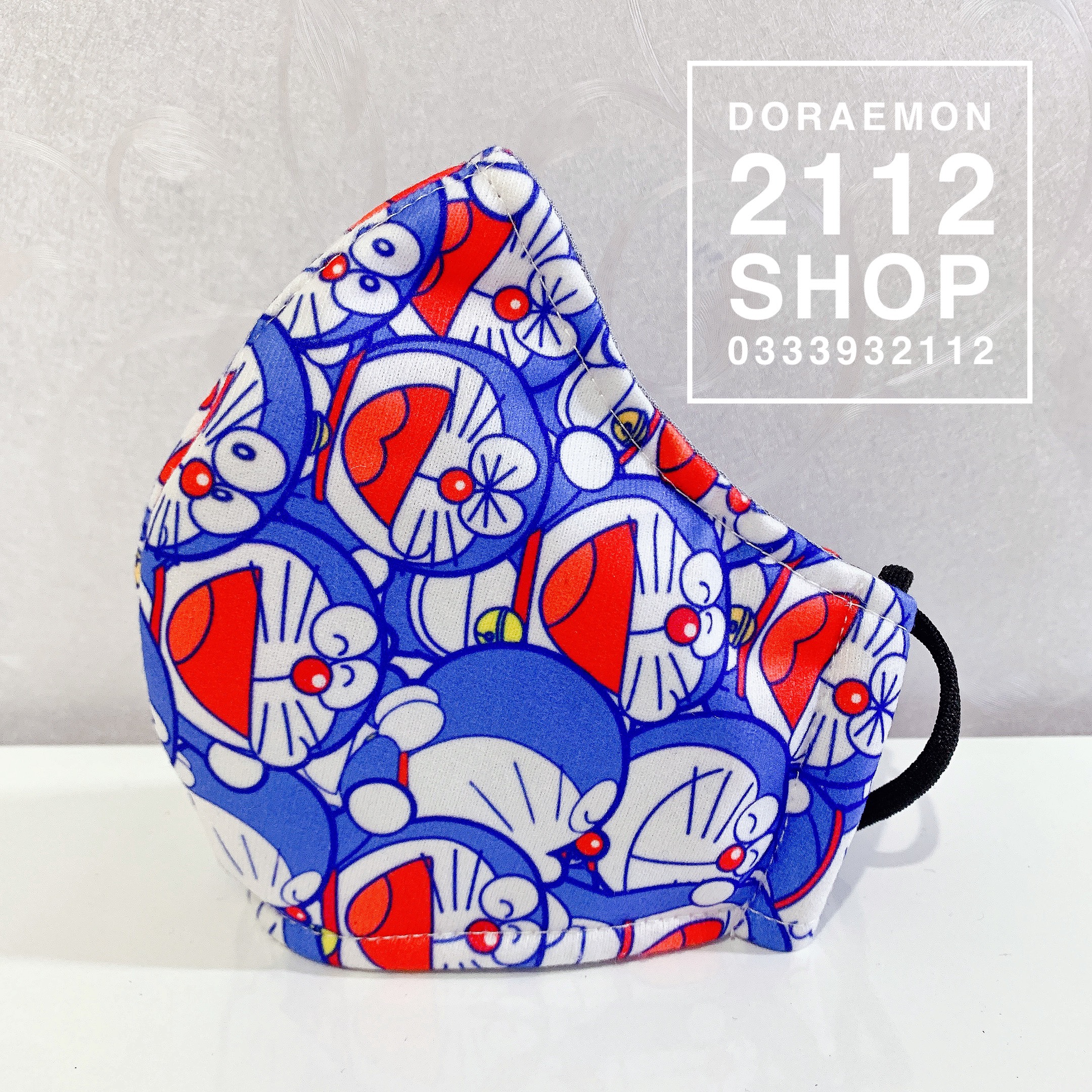 Khẩu trang vải Doraemon