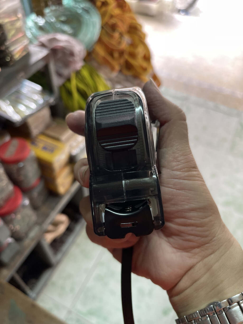 Thước kéo YAN 2 mắt (số và Loban) 10 mét - trong