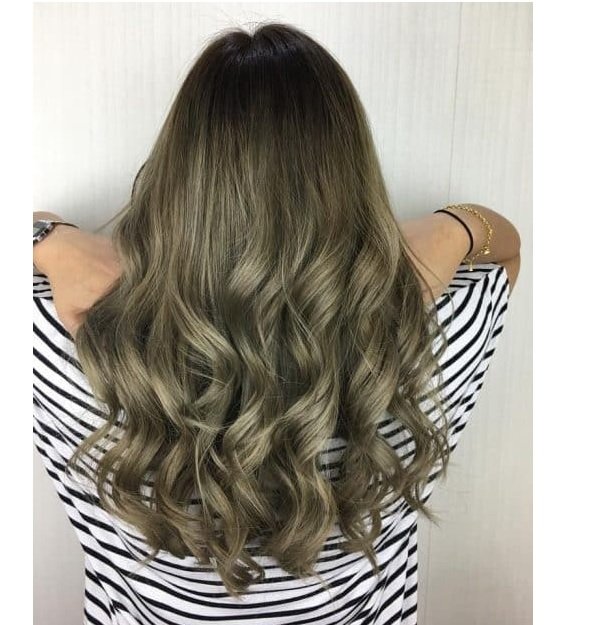 Tuýp thuốc nhuộm tóc màu vàng rêu sáng light green gold blonde 8.93