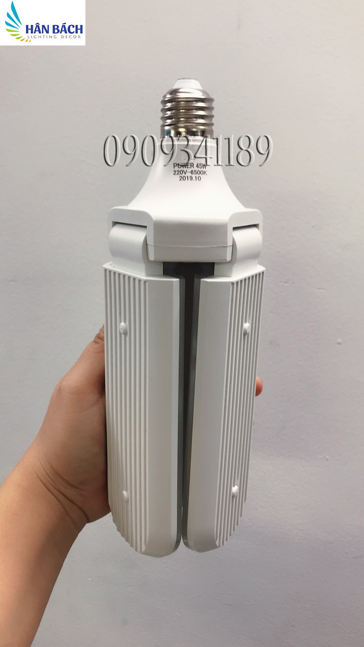 [HCM]Bóng đèn led 45w cánh quạt siêu sáng