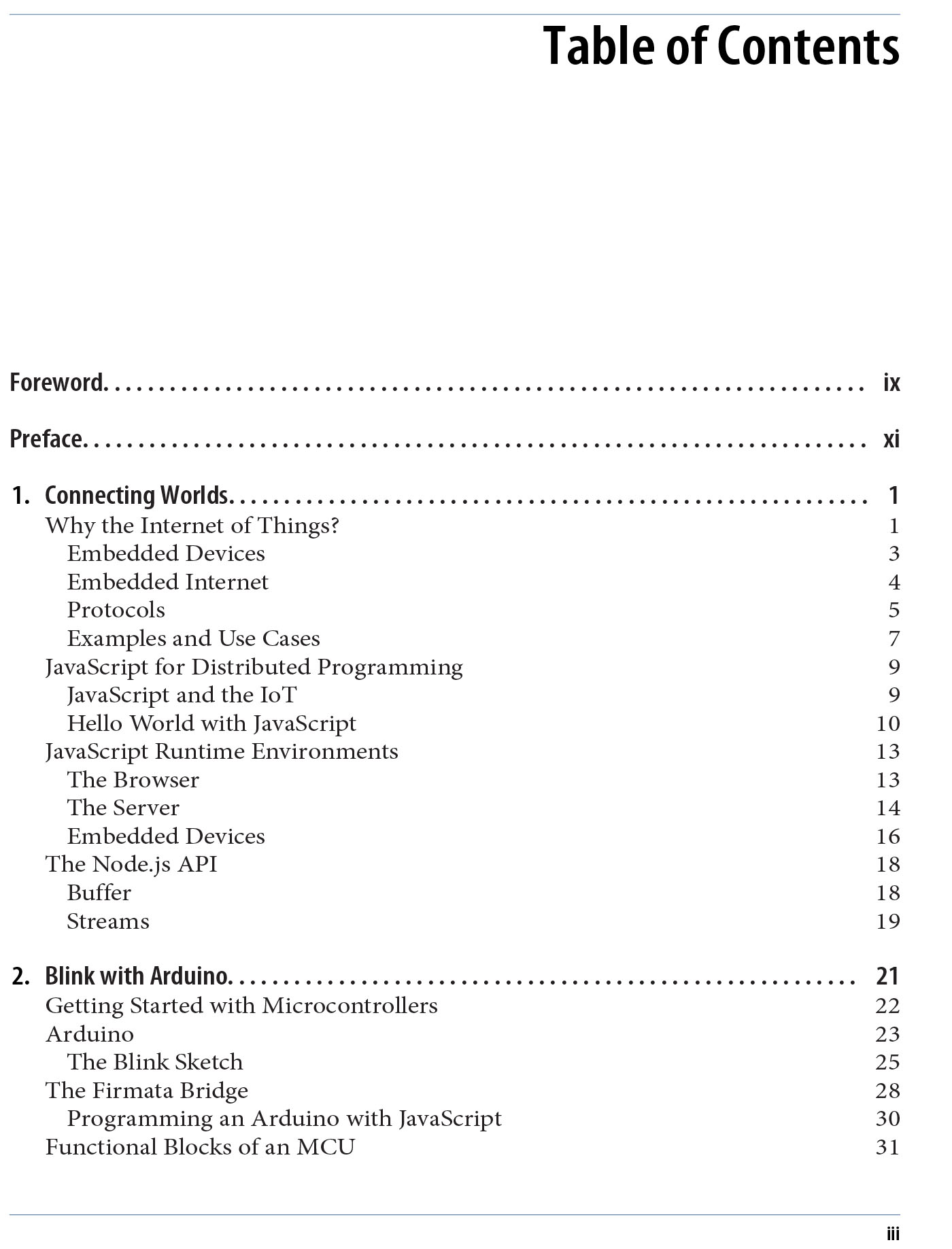 Node.js for Embedded Systems