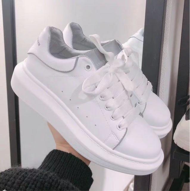Giày Thể Thao Unisex Nam Nữ - MCQ Gót Phản Quang Siêu Chất