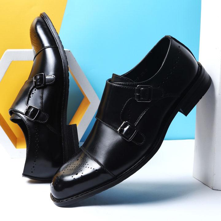Monk Strap 2 đen