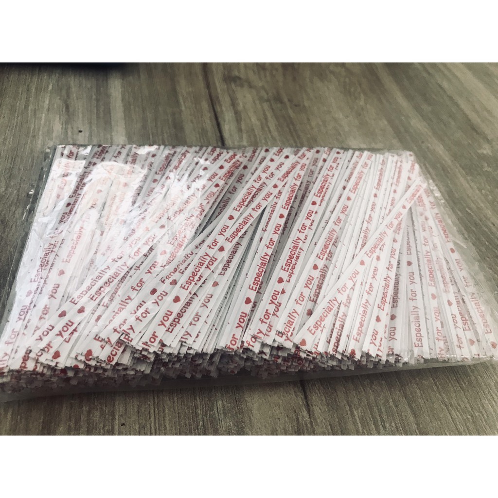 Set 100 dây cột miệng túi bánh mì