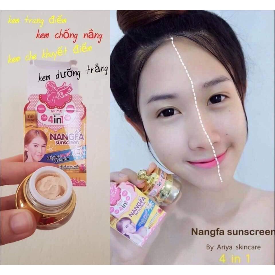 Kem chống nắng NANGFA 4in1 Thái Lan
