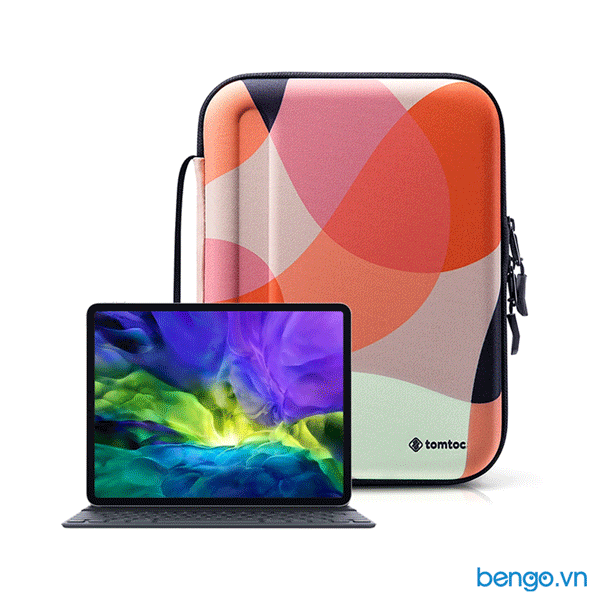 Túi chống sốc iPad Pro 11"/Tablet/Notebook TOMTOC (USA) PadFolio Eva Case Mixed Orange - A06-002M01