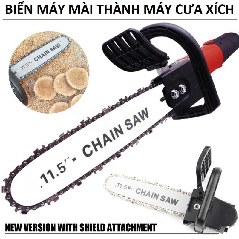 Bảng giá Bộ Lam Xích Lưỡi Cưa Gắn Máy Mài. Chain Saw. Trục 10 mm
