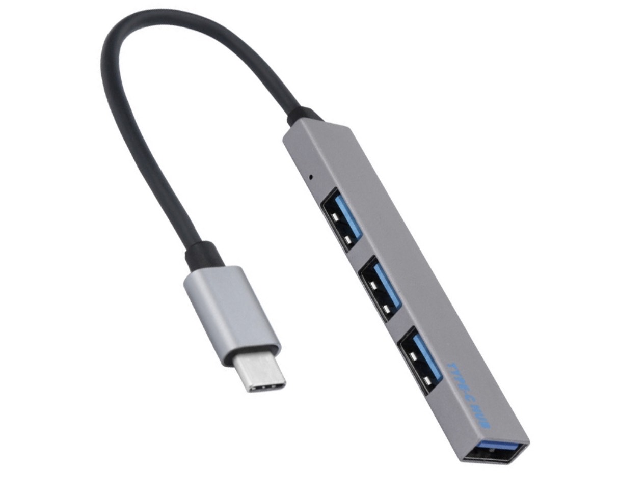 [HCM]Bộ Chia 4 Cổng Usb 3.0 TYPE C Cho Mac-Book Laptop Máy Tính Bảng