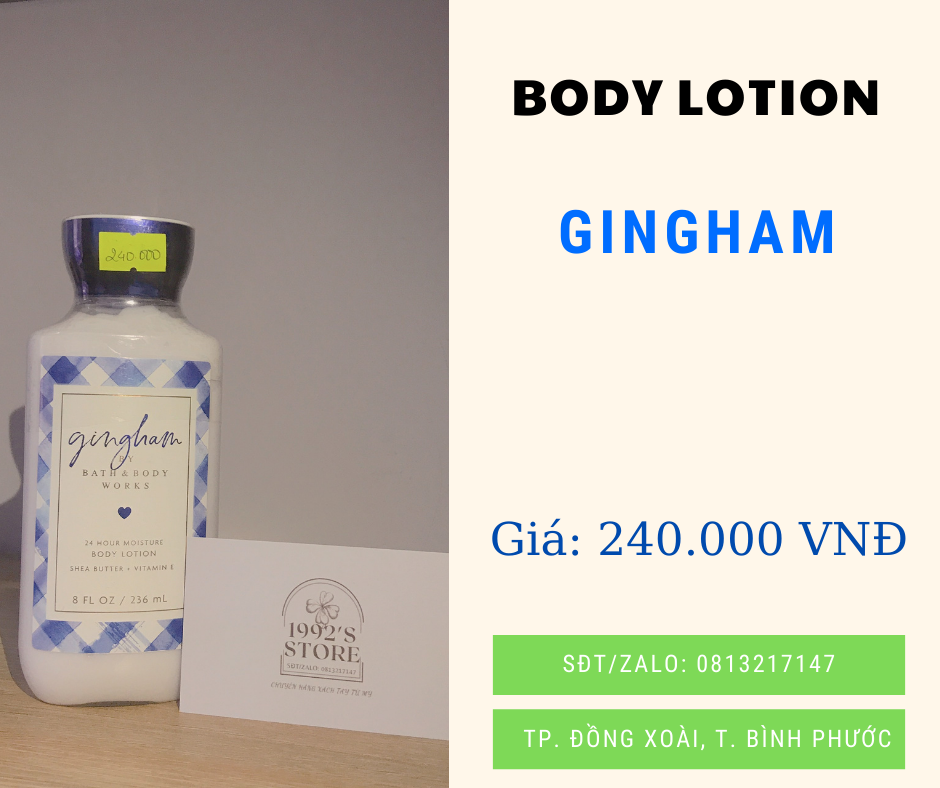 [BBW] Body Lotion dưỡng thể bath & body work  236ml