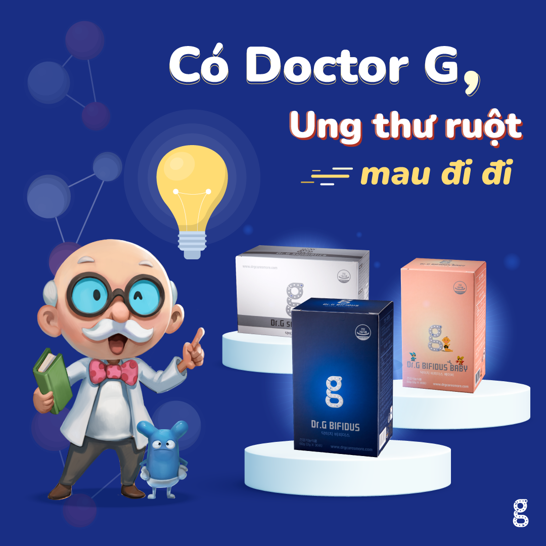 Men vi sinh Dr.G Bifidus (hộp 30 gói) date xa