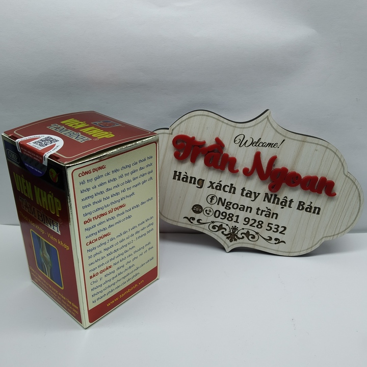 Viên khớp Tâm Bình - Lọ 60 viên