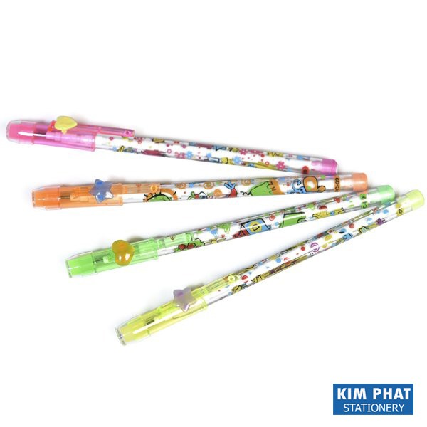 Bút chì khúc, bút chì đốt HB Thiên Long PC09 (Combo 3 cây)