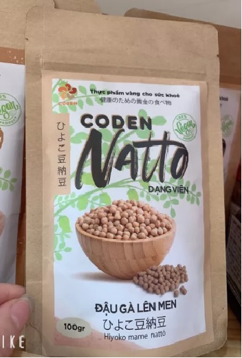 NATTO ĐẬU GÀ (DẠNG VIÊN) 100 GRAM