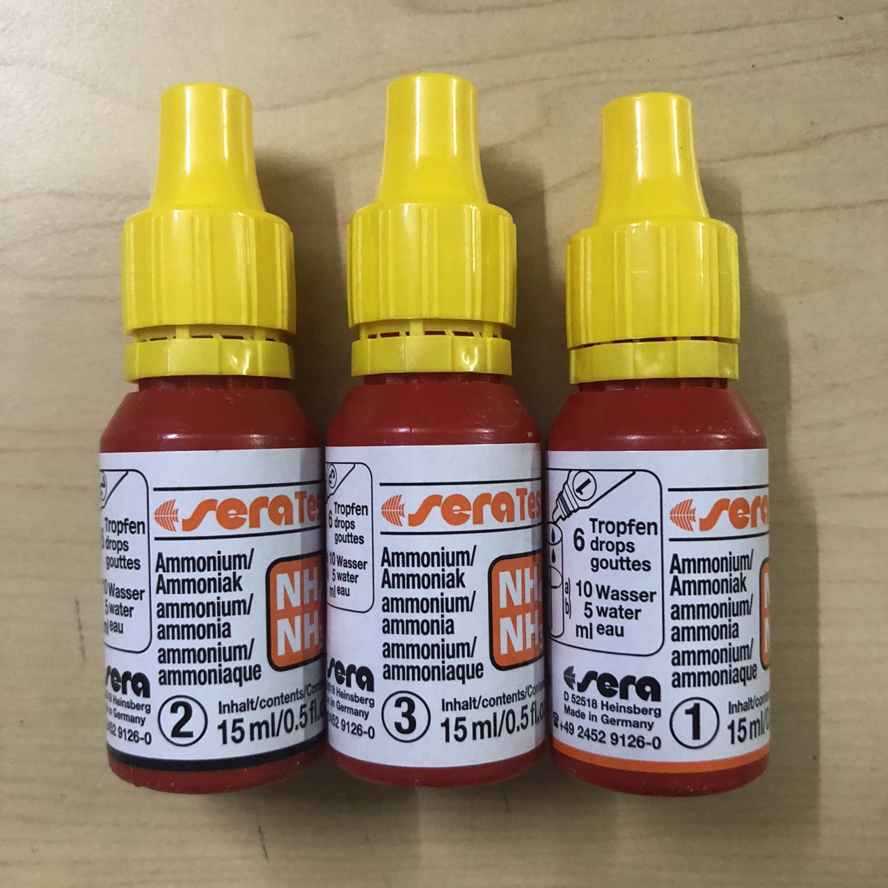 Bộ Đo NH3 testkit NH3/NH4 Sera