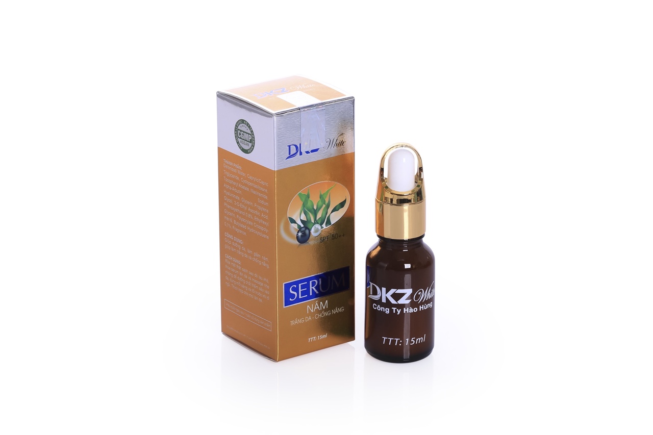 SERUM NÁM - TRẮNG DA & CHỐNG NẮNG ( DKZ-WHITE ) 15ML