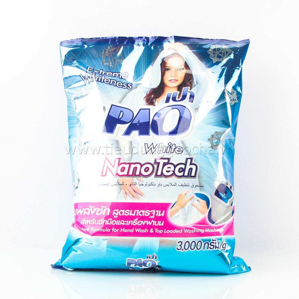 [FREESHIP] Bột Giặt Pao 2700g Thái Lan (Màu Hồng)