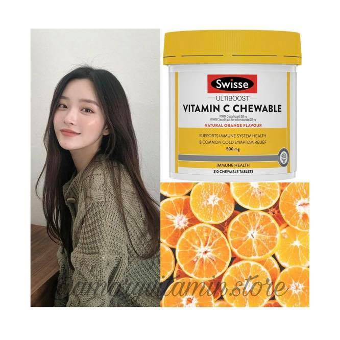 Swisse Vitamin C 500mg 310 Chewable Tablets