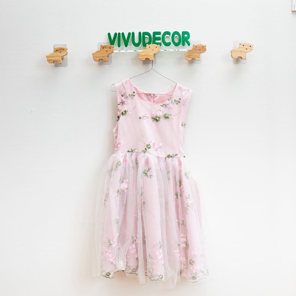 Móc gỗ VIVUDECOR MG07 gỗ tự nhiên