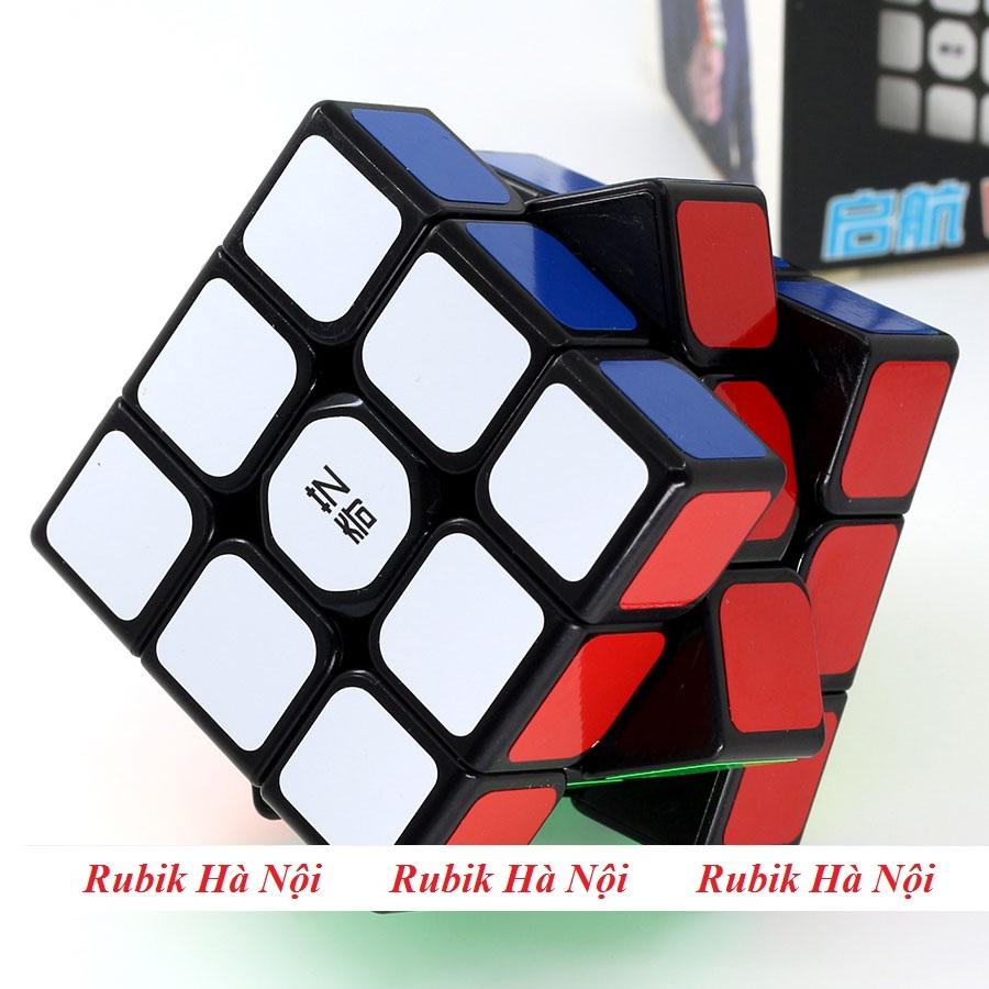 Rubik 3x3  Qiyi Sail W New. Đen/Trắng/Có Nam Châm