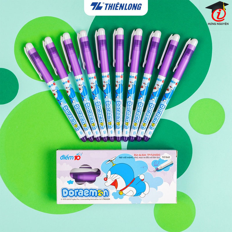 Bút dạ kim Thiên Long - Điểm 10 Doraemon TP-FL04/DO - 0.3mm