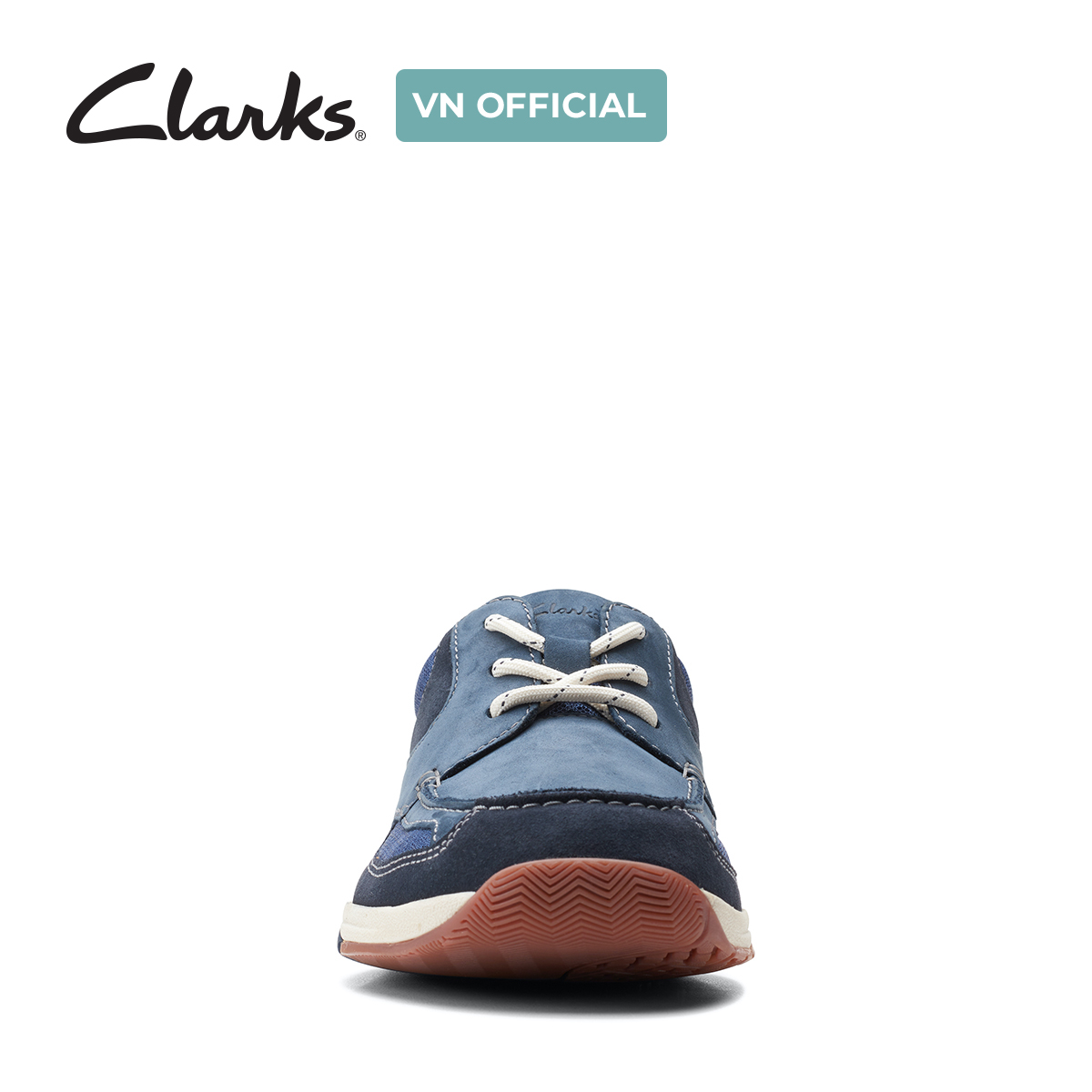 Giày Sneaker Da Nam Clarks - Langton Lane