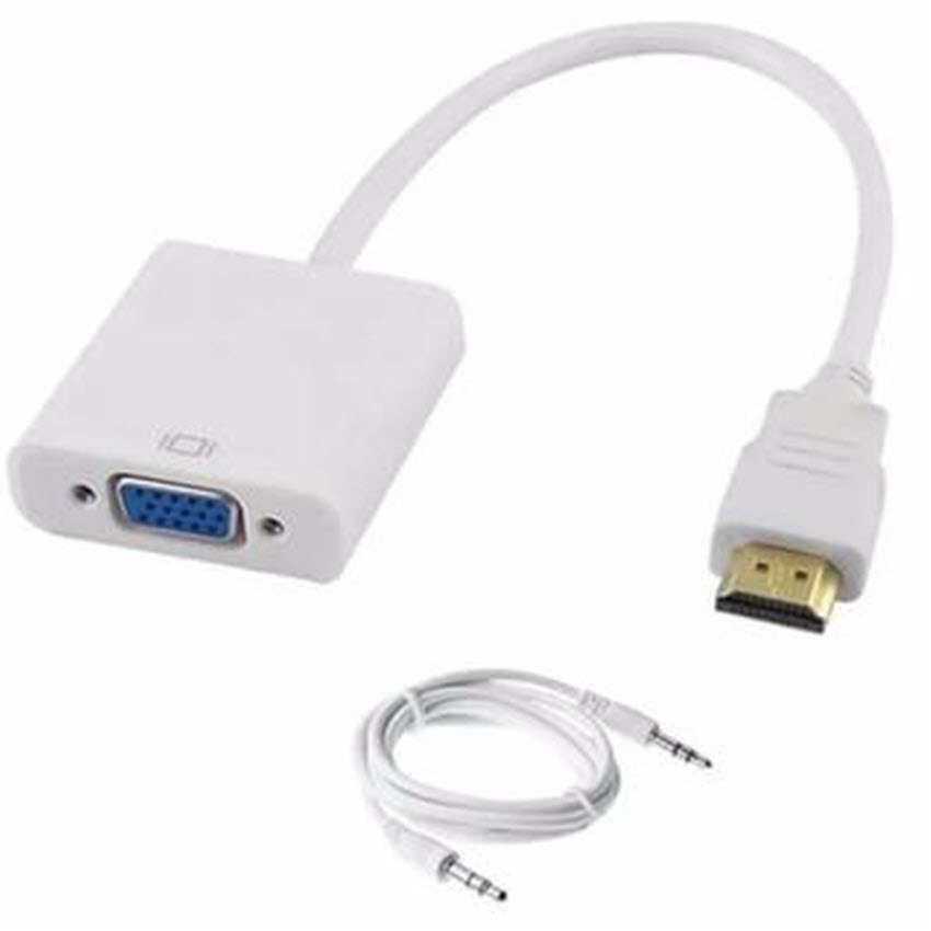 Cáp chuyển đổi HDMI sang VGA có âm thanh