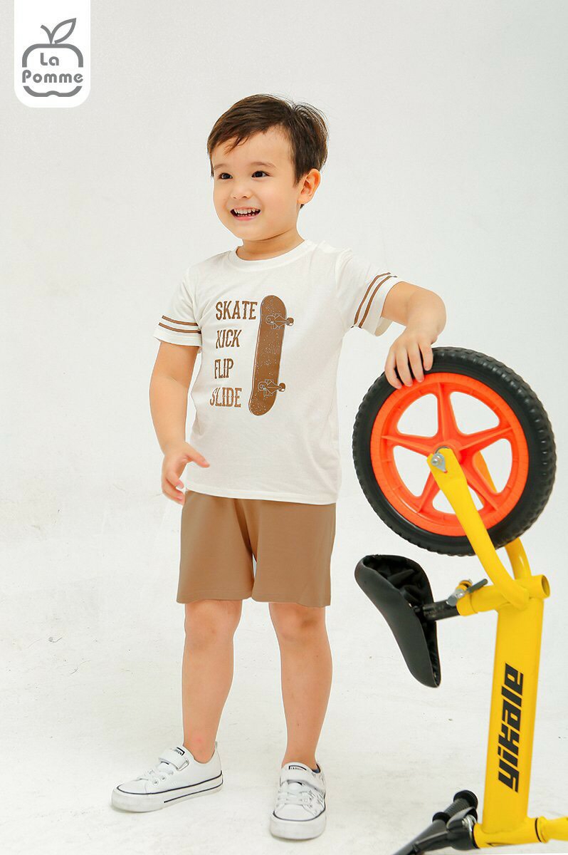 [LA POMME] BỘ CỘC TAY THỂ THAO CHO BÉ ( SS236,SS238,SS247)