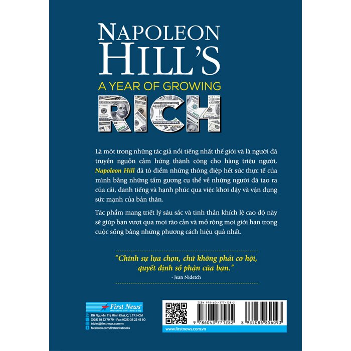 Bí quyết làm giàu của Napoleon Hill