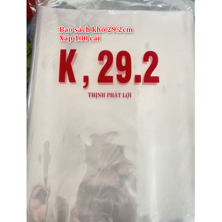 Bao sách khổ 28.2/29.2cm - tùy chọn kích cở
