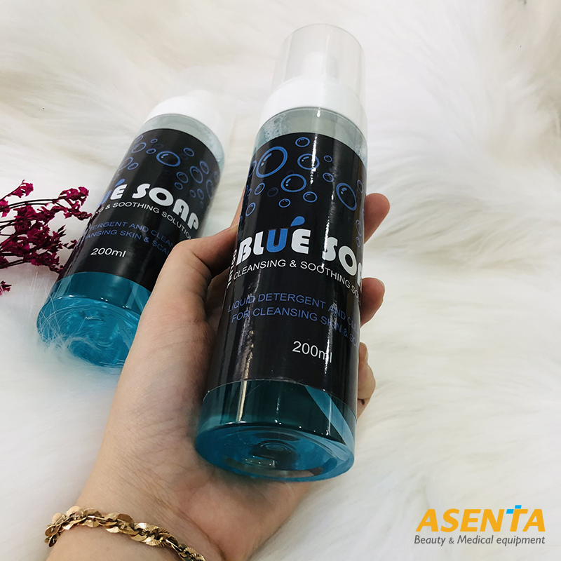 [HCM]Nước vệ sinh hình xăm Blue Soap pha sẵn (200ml)