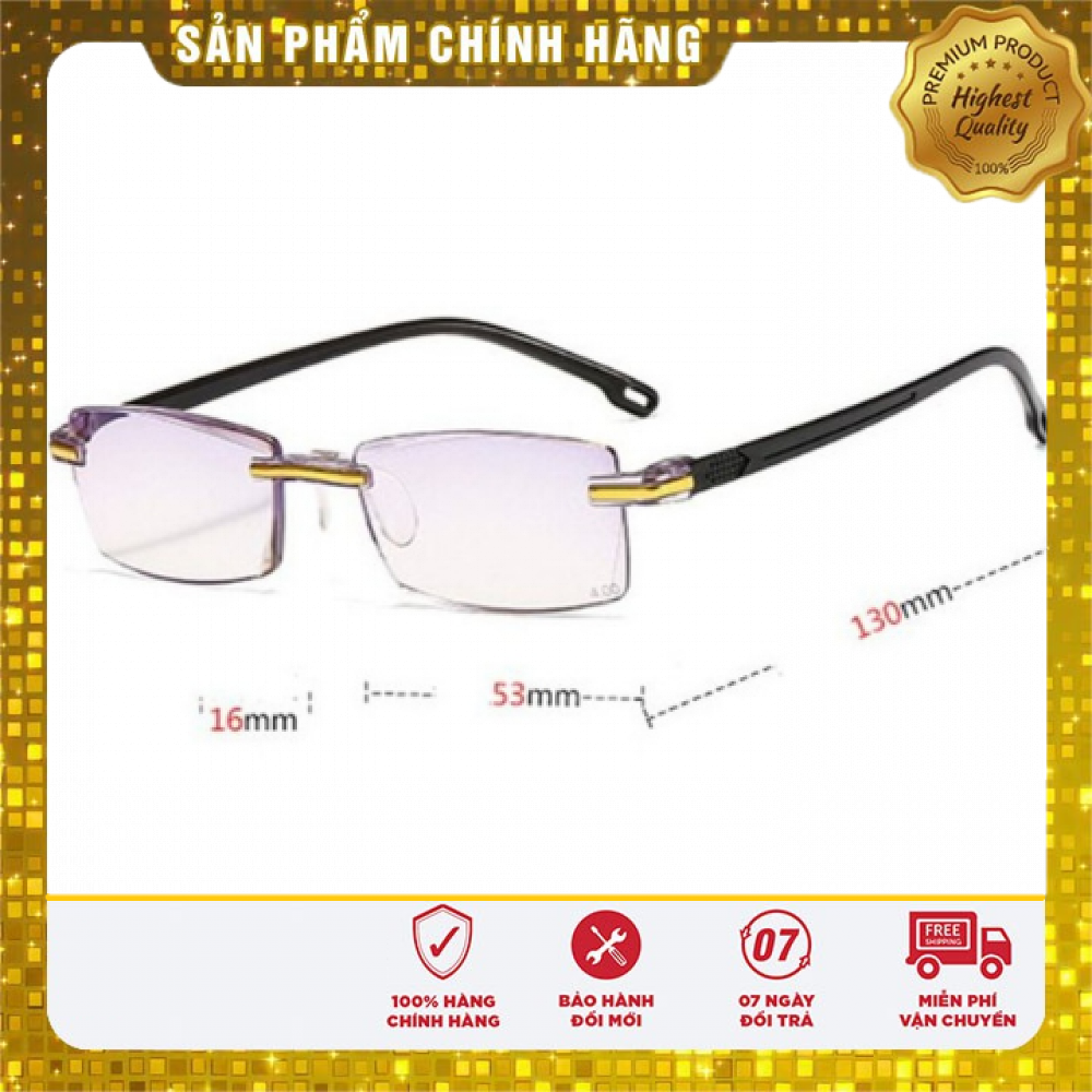 Kính đọc sách, kính lão thị có độ, cao cấp
