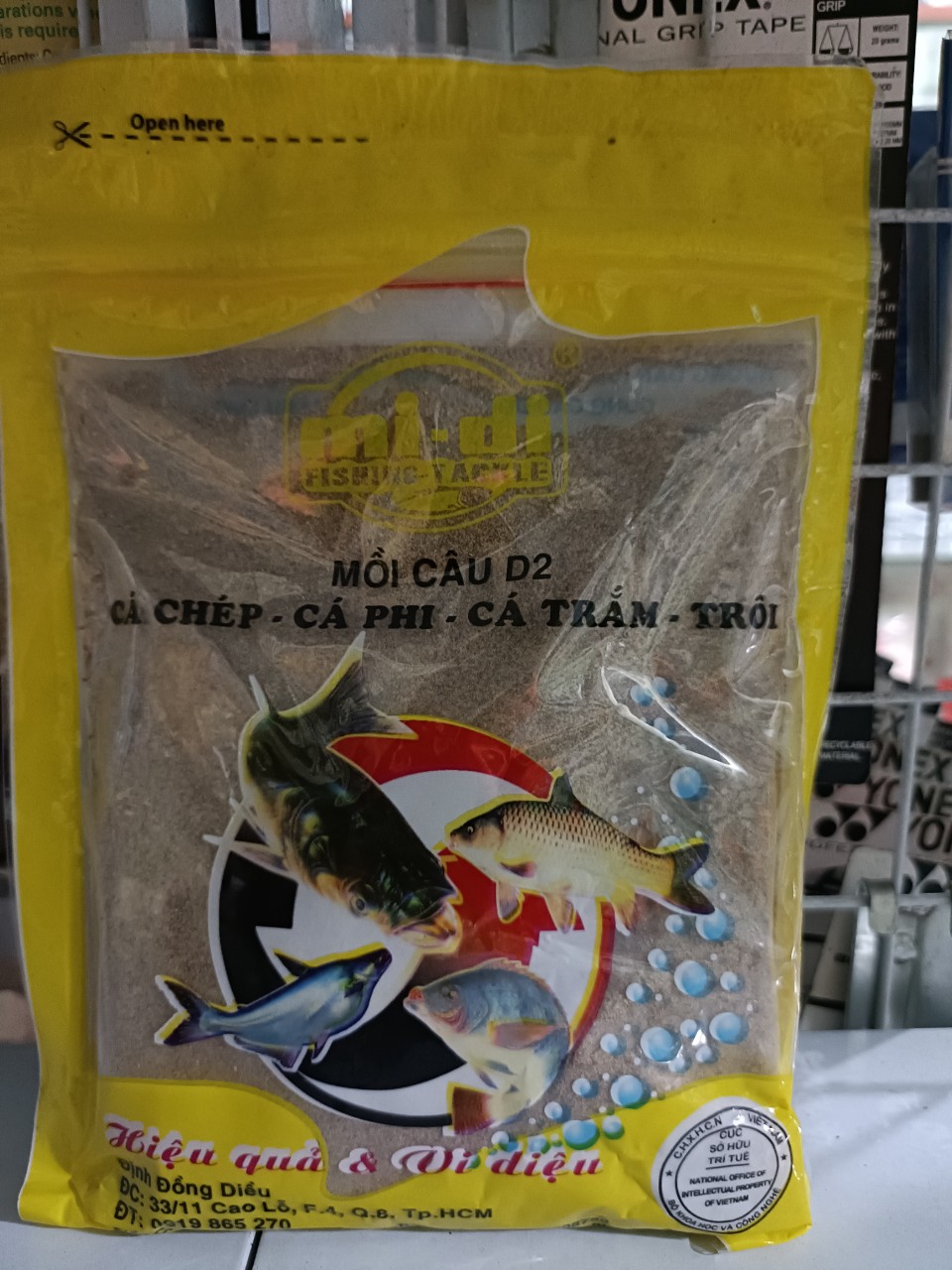 MỒI CÂU CÁ- CÁM D1,D2,D3