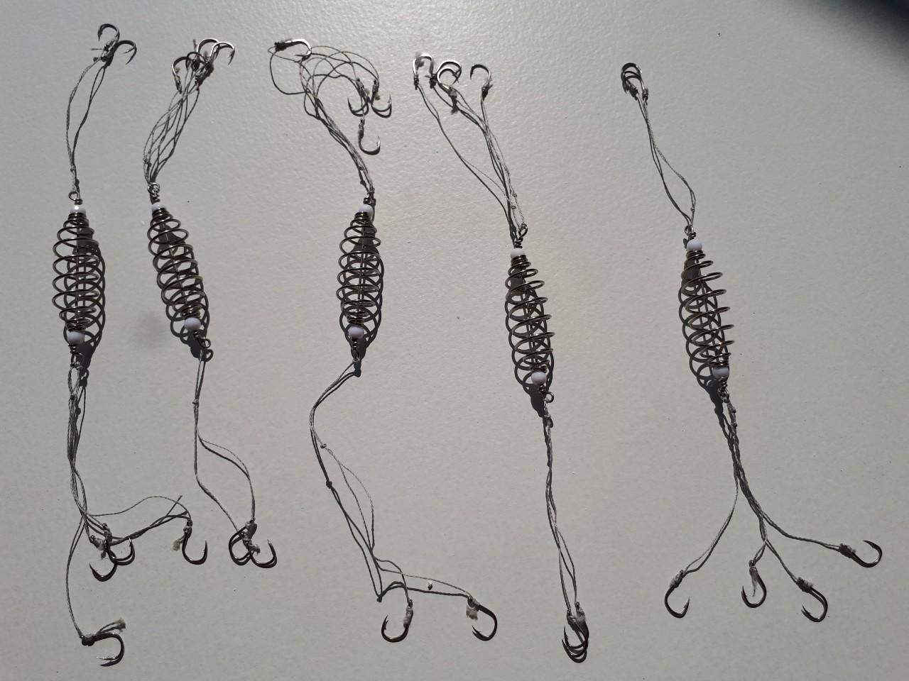 Combo 5 lưỡi câu lăng xê buộc thủ công chất lượng tốt