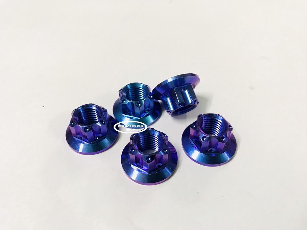 5 Ốc Tán TiTan GR5 10Li Xanh Tím (100%Titan)