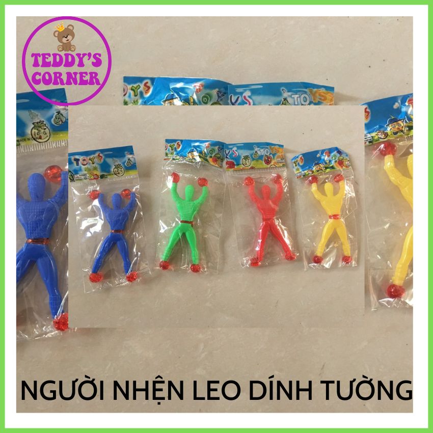 Đồ Chơi Người Nhện Lao Dính Tường  Độc Đáo Cho Bé