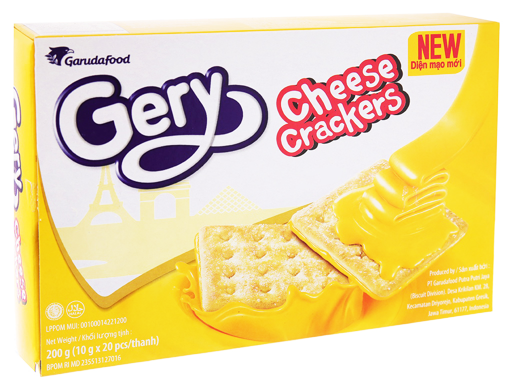 Bánh Quy Gery Phomai Vị Mặn - B081