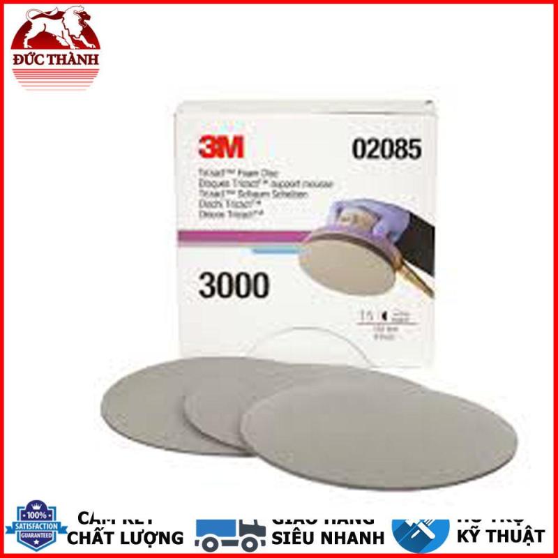 Hộp nhám đĩa siêu mịn 3M Trizact Hookit Foam Disc P3000 6in 15 tờ