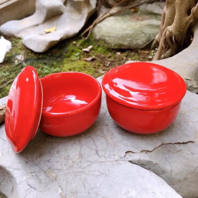 Cốc caramen - hũ sữa chua gốm sứ bát tràng