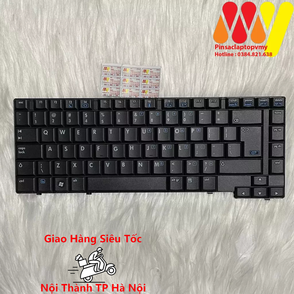 Bàn phím laptop hp 6510b 6515b 6710b 6715b new
