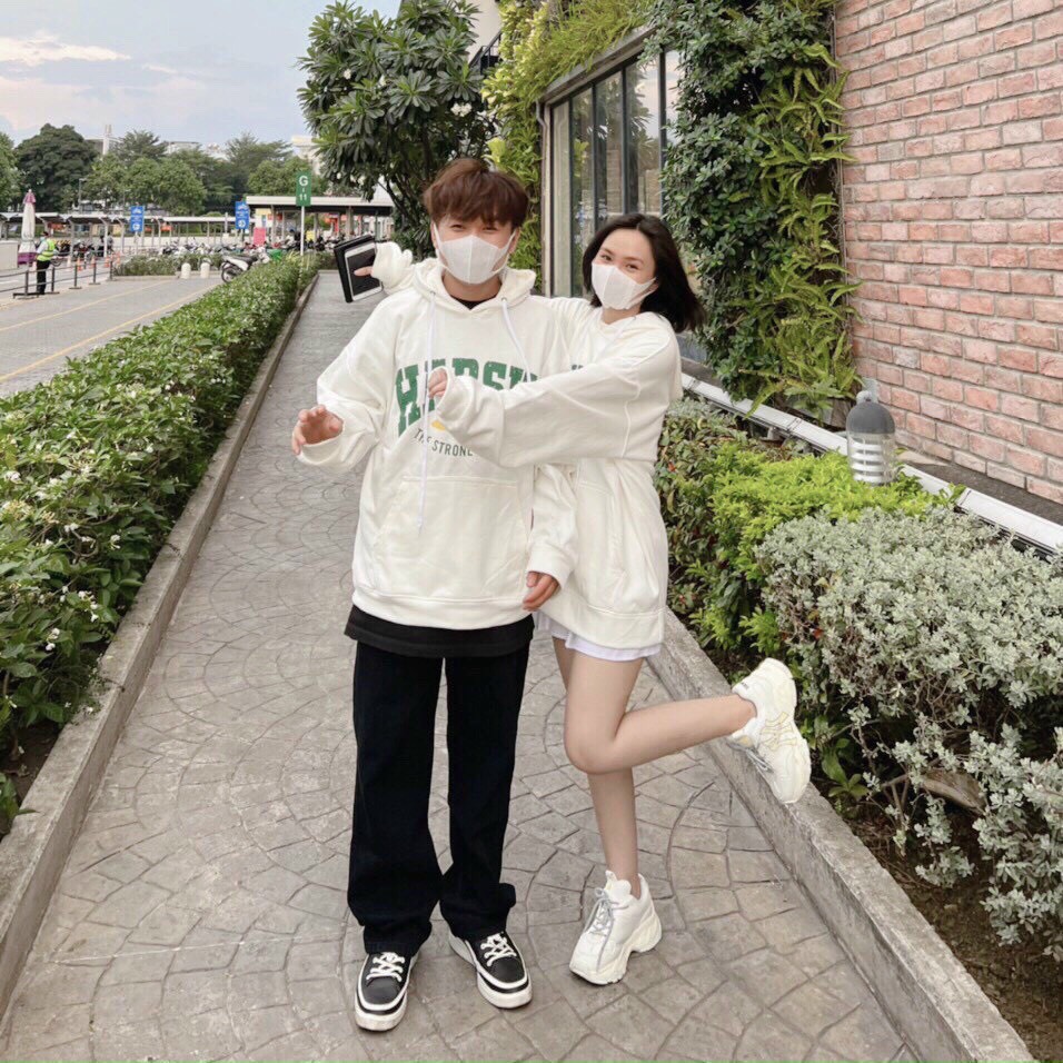 Áo Khoác Hoodie Nam Nữ Dành Cho Cặp Đôi Chất LIệu Nỉ Bông Form Rộng Có Nón Chống Nắng Hot Trend