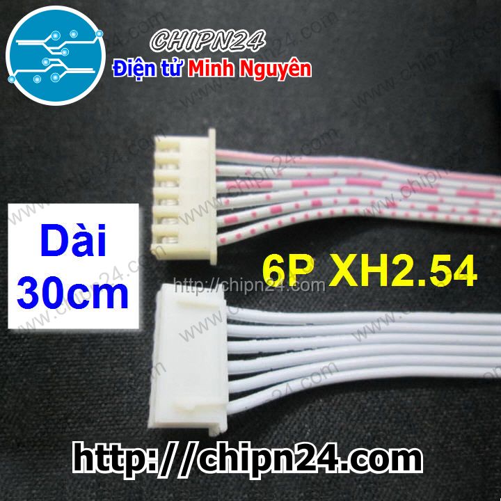 Dây bẹ 6p 30cm xh2.54mm
