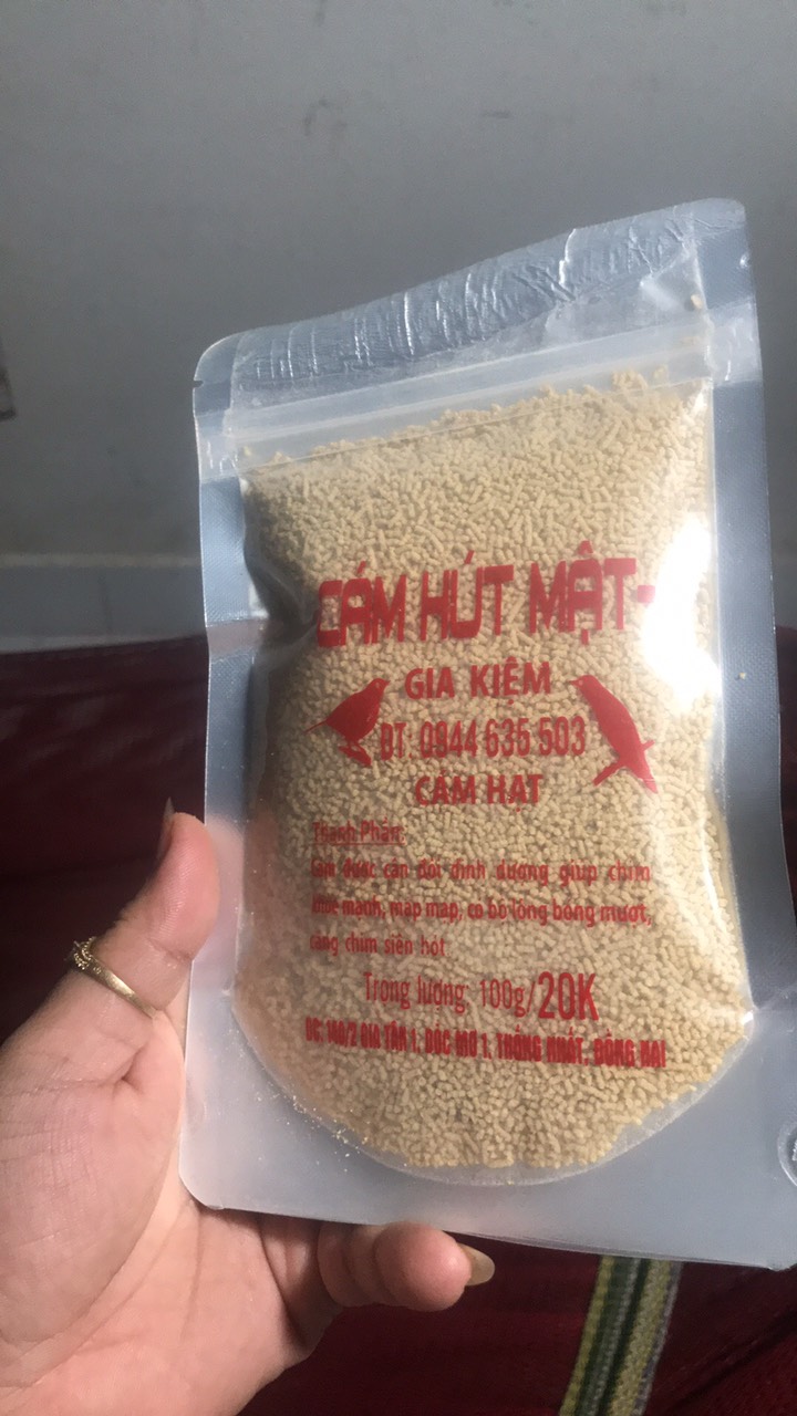 Cám Chim Gia Kiệm Cho hút Mật Combo 5 Gói