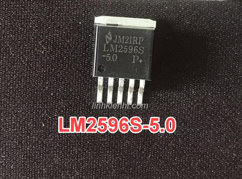 Túi 5 con linh kiện ic nguồn hạ áp lm2596s-5.0 lm2596s lm2596 2596 dán
