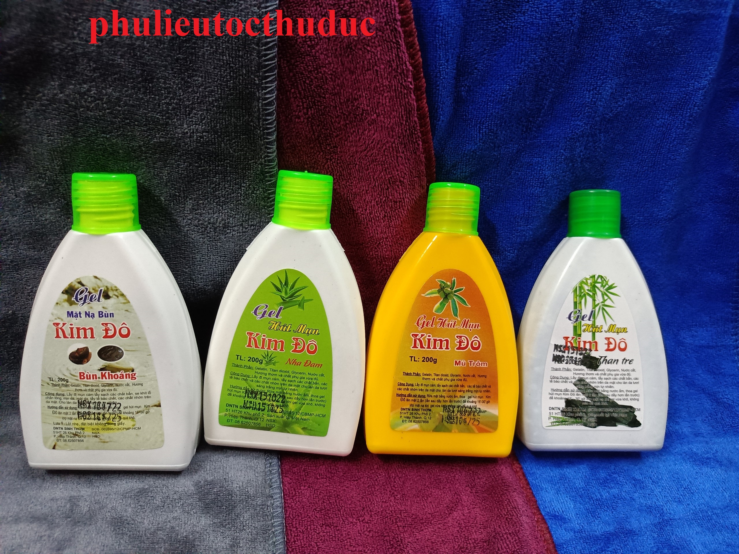 Gel lột mụn dạng chai 200g Kim đô