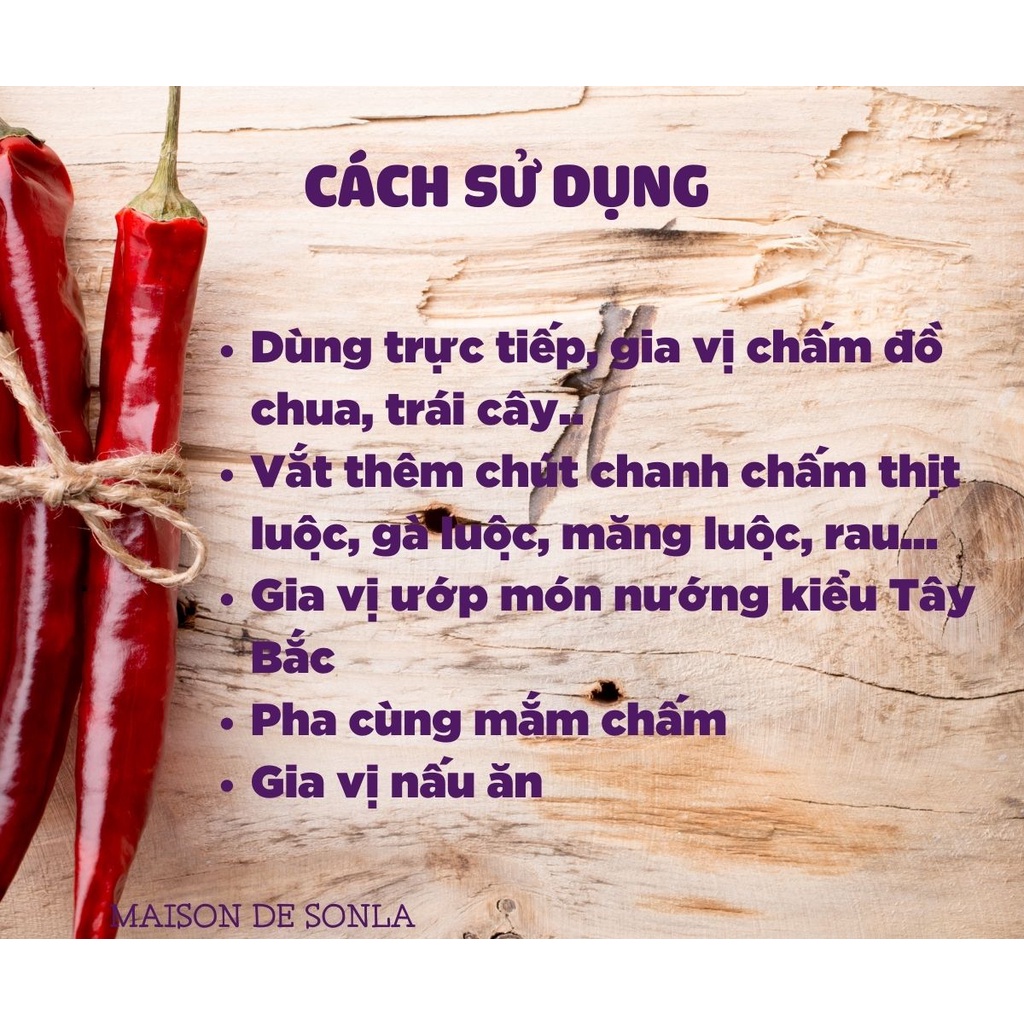 Combo 02 hũ chẳm chéo Tây Bắc Maison cay đậm vị