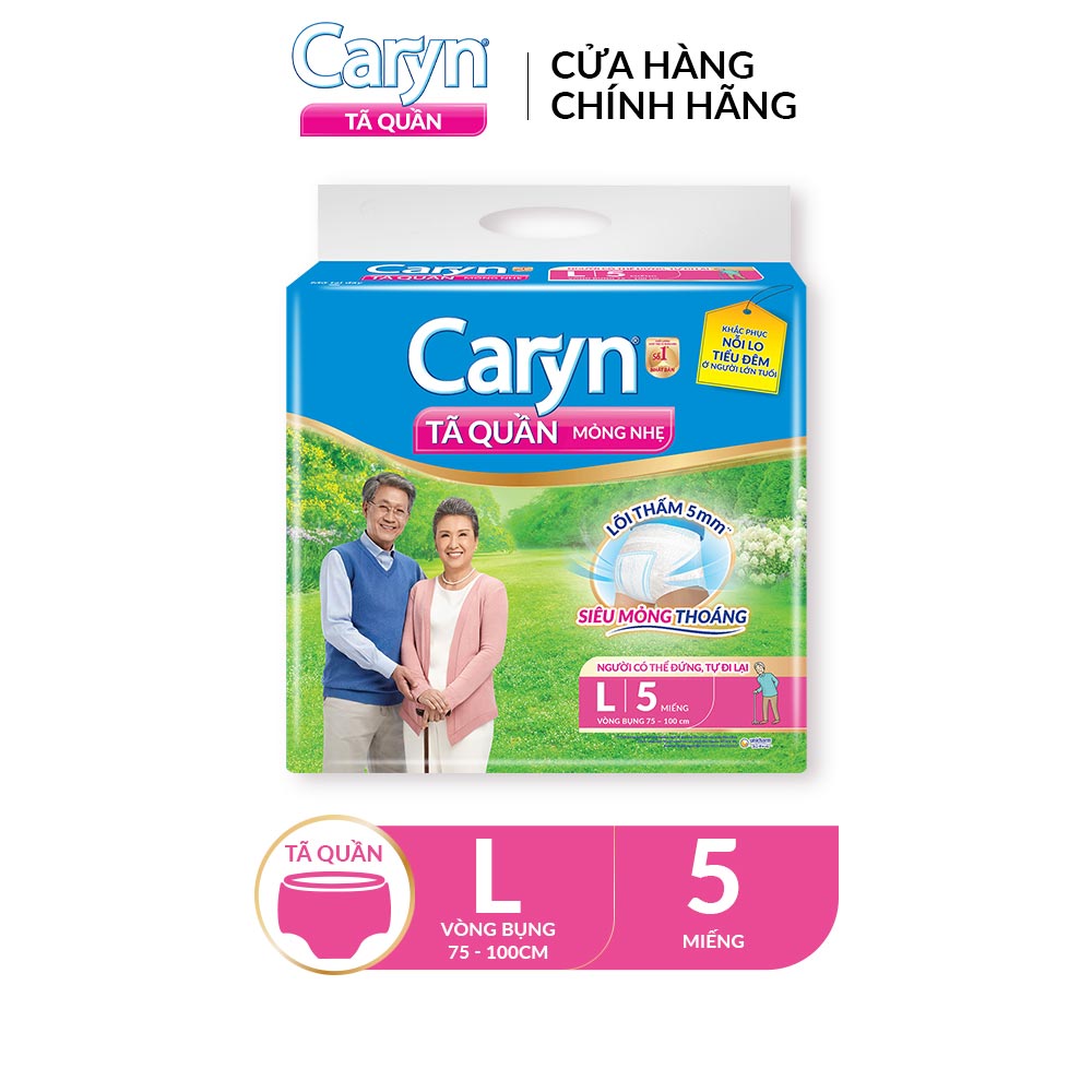Tã Quần Người Lớn Caryn Mỏng Nhẹ L5