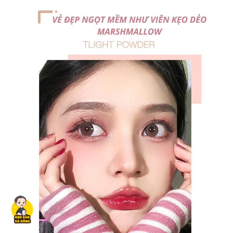 Phấn Phủ Dạng Nén WODWOD Marshmallow Pressed Powder W886