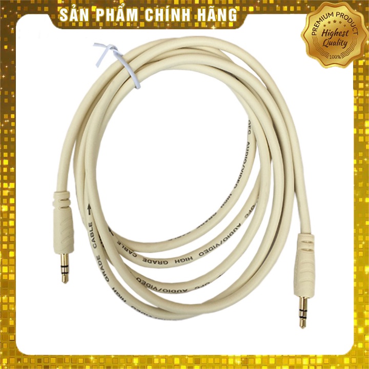 Dây kết nối loa 2 đầu 3,5 dài 1,8m