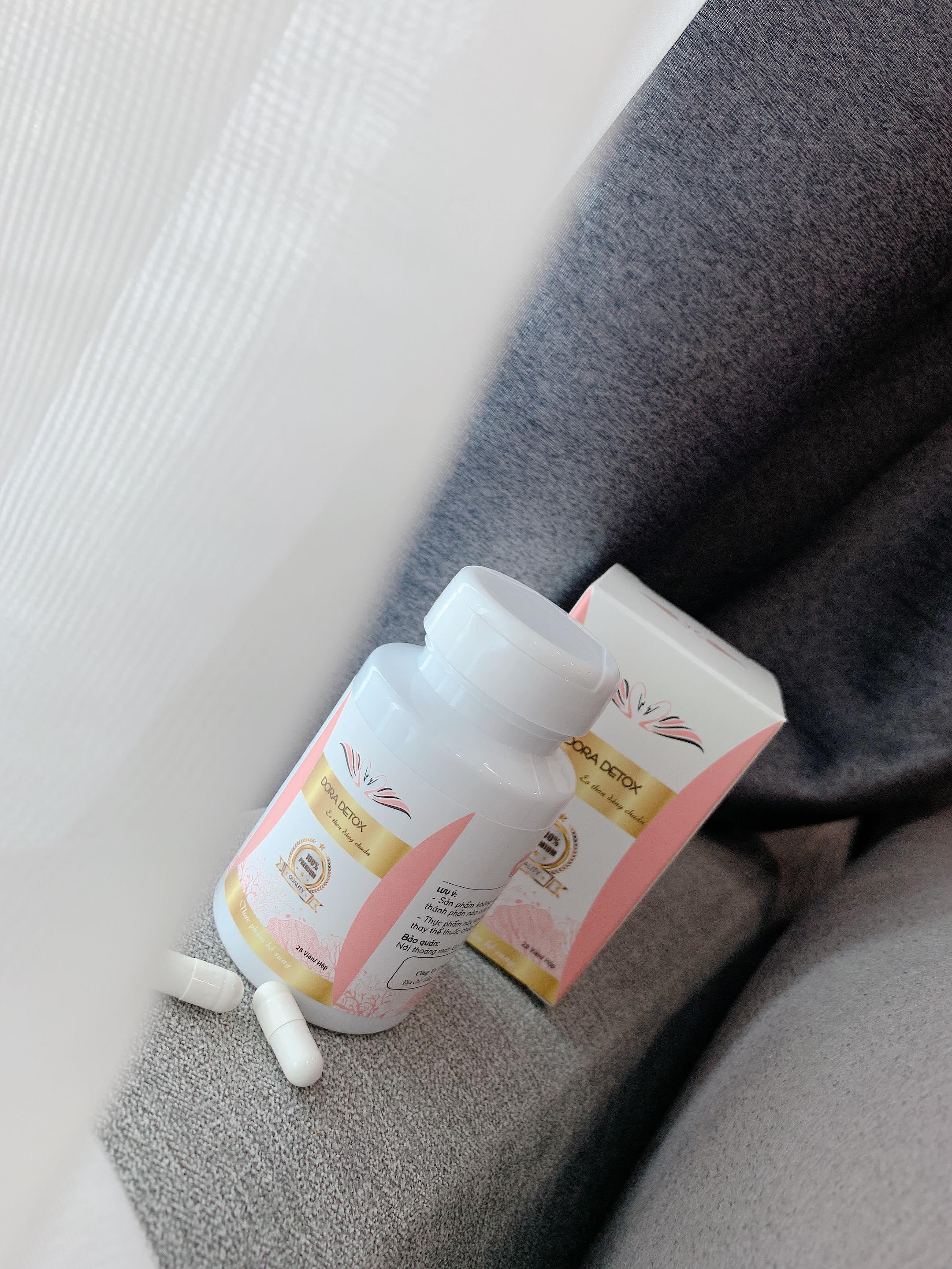 Viên tinh nghệ + dora detox