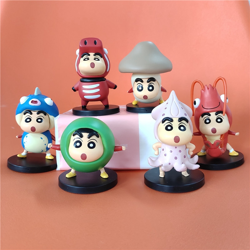 The model of Shin-chan is cute with a useful decoration